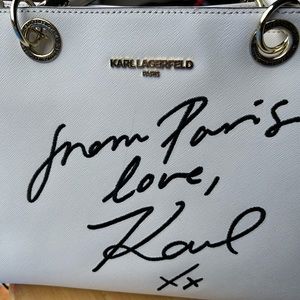 NWOT Karl Lagerfeld purse Paris Collection